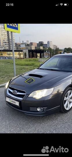 Губа на бампер subaru legacy B13