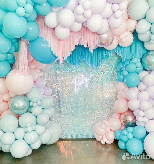 Детская фотозона, гендерная вечеринка мальчик или