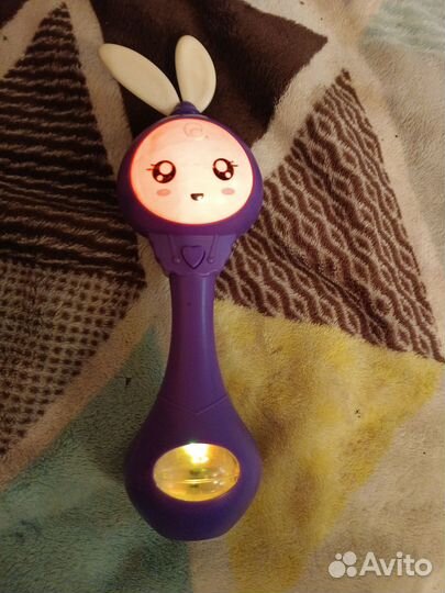 Погремушка зайка