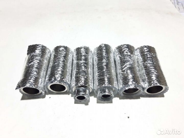 Втулки подушек подрамника из нержавейки для Prado