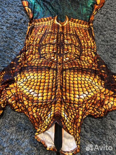 Врослый костюм аквамена