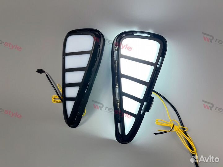 Ходовые огни Toyota Camry 55 14-17г 3 Режима R2687