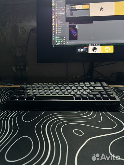 Dark Project KD83A Gateron Mechanical Cap Teal