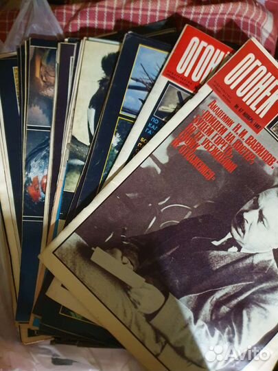 Журналы Огонек 1987