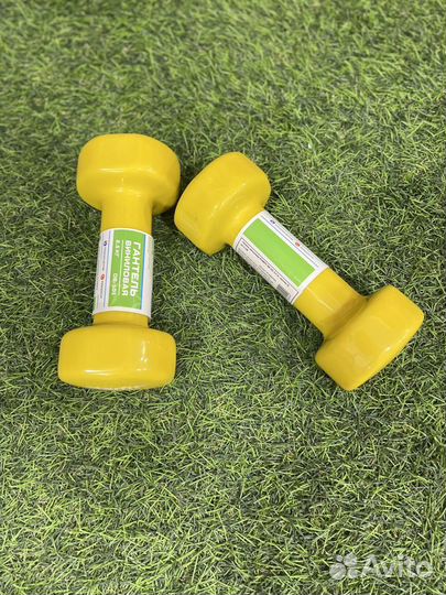 Гантель виниловая starfit DB-101 - 2,5 кг