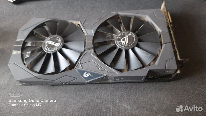 Видеокарта asus AMD Radeon RX 570 ROG-strix- 8 GB