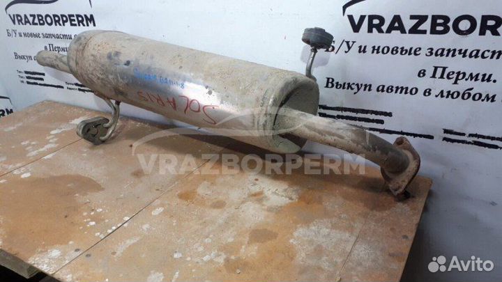 Глушитель часть задний Hyundai Solaris 2010-2017