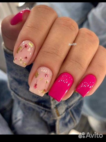 Наращивание ногтей, коррекция