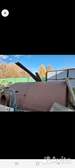 Бочка металлическая 5 кубов б/ у