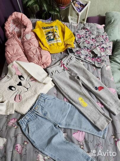 Пакет вещей для девочки 80-86