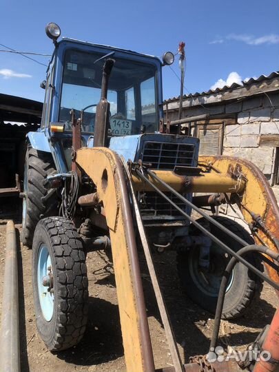 Трактор МТЗ (Беларус) 80 с КУН, 1992