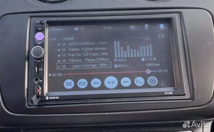 NEW магнитола 2 din с камерой з/х Bluetooth USB