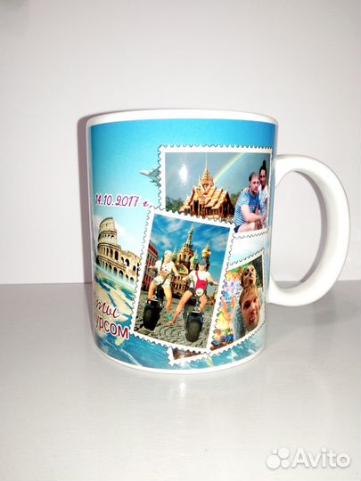 Печать на кружке, фото на кружке, кружка с лого