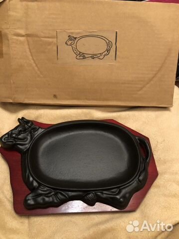 Сковорода чугунная «Корова»