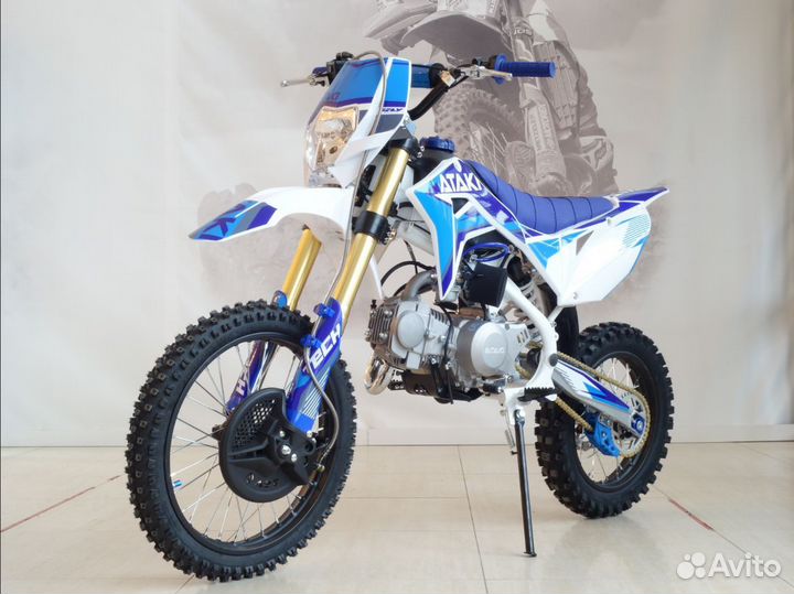 Мотоцикл ataki start YX125 CRF pitbike