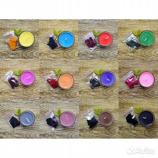 Краситель на основе соевого воска для свечей, 1 цв