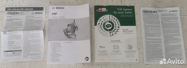 Сетевой фрезер Bosch POF 1400 ACE 060326C820