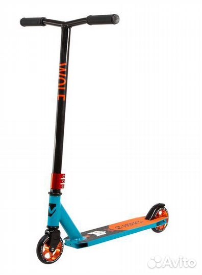 Самокат для детей novatrack wolf EL, PU колеса с а
