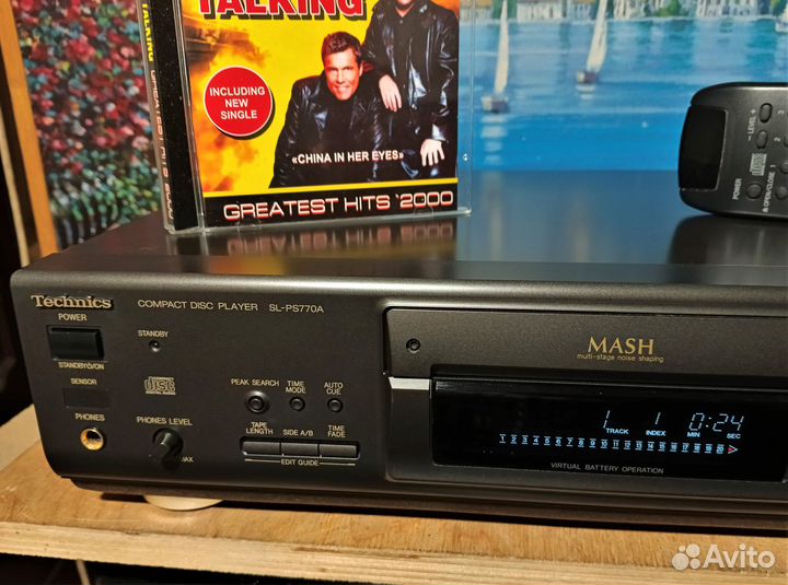 Technics SL-PS770A. Сиди проигрыватель