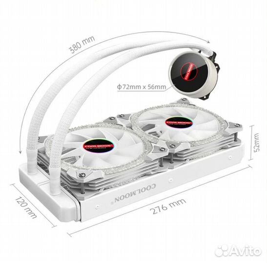 Водяное охлаждение для процессора aRGB