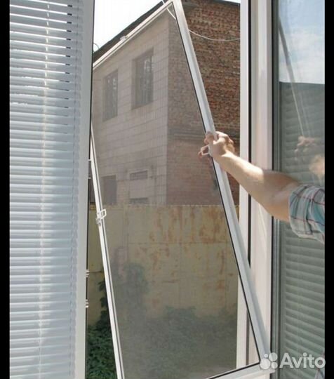 Москитная сетка/Антикошка/Антипыль/Готовые окна