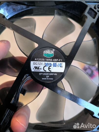 Вентилятор Cooler Master A12025-16RB-4BP-F1