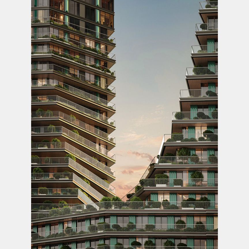 2-к. квартира, 66,3 м², 7/55 эт.