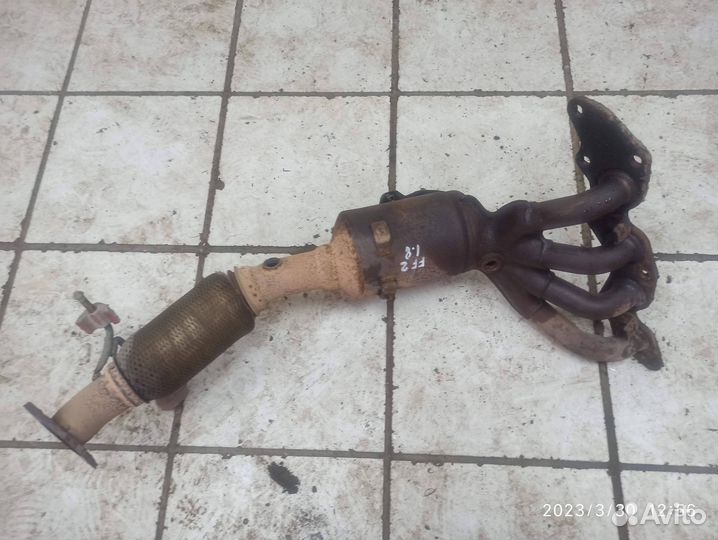 Коллектор выпускной катализатор ford focus 2