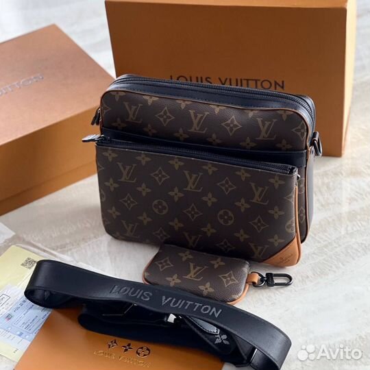 Мужская сумка Trio Messenger LouisVuitton