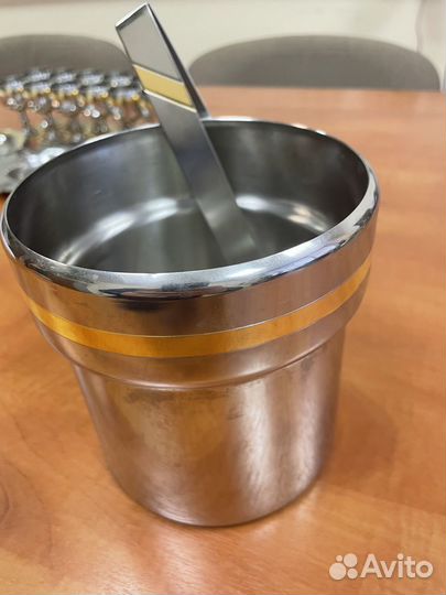 Рюмки, блюдца, пепельница и ведерко Цептер Zepter