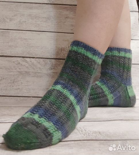 Носки вязаные ручной работы 39-40 размера