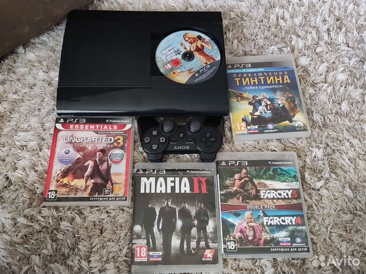 Игровая приставка ps3