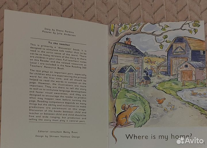 Книжка для чтения на английском языке для малышей