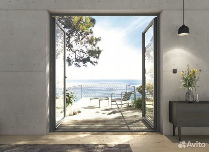 Алюминиевые окна для дома