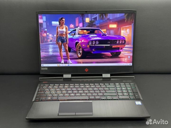 Игровой HP Omen RTX2070/ i7-8750H/ 144Hz/ SSD