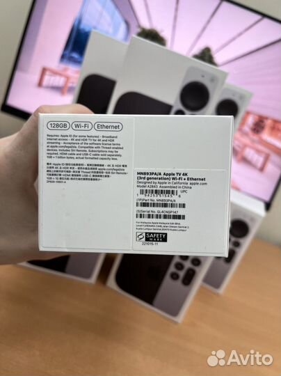 Apple tv 4k 2022 128gb internet wi-fi