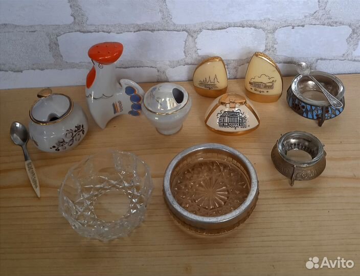 Солонки мельхиор СССР