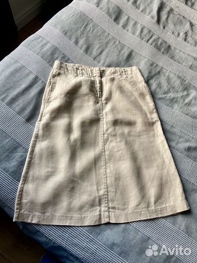 Юбка лен hm
