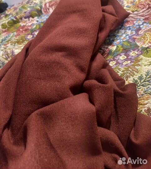 Ткань чистая креп шерсть СССР