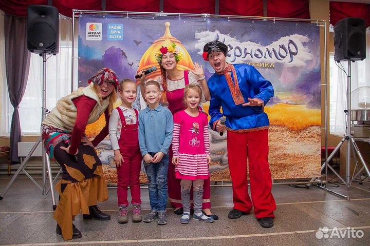 Анимация на детский праздник, шоу программы