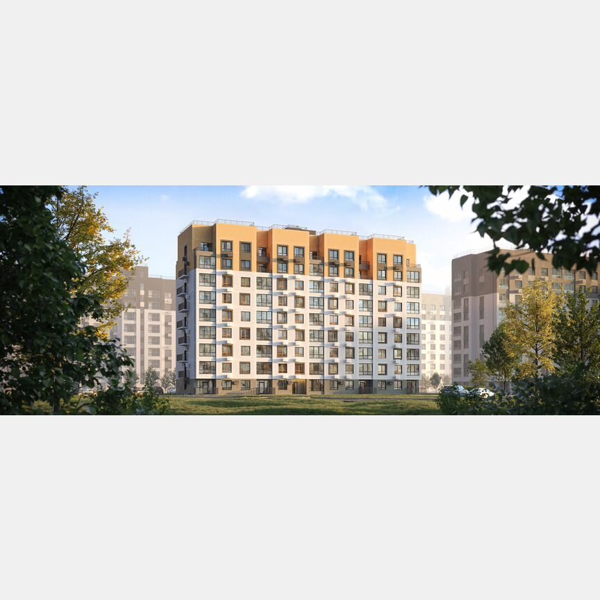 1-к. квартира, 37,7 м², 3/9 эт.