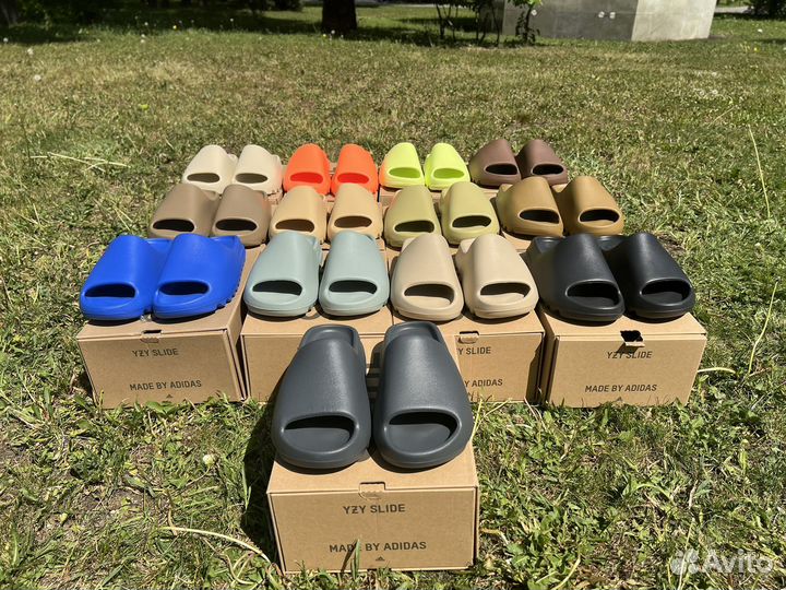 Сланцы шлепанцы Adidas Yeezy Slide