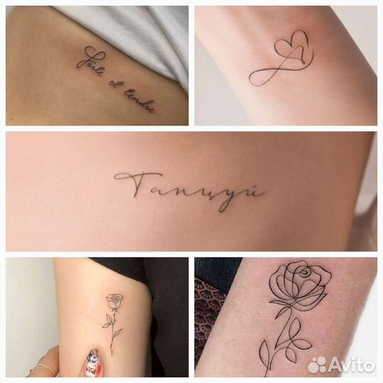 Перманентный макияж бровей и mini тату