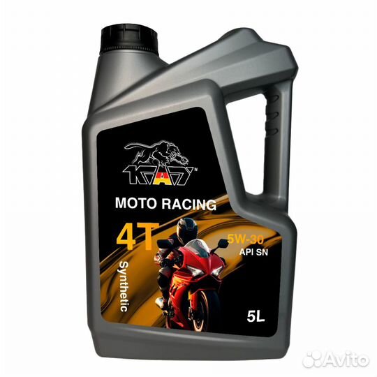 Моторное масло K.A.T Moto Racing 4T 5W-30 1 л