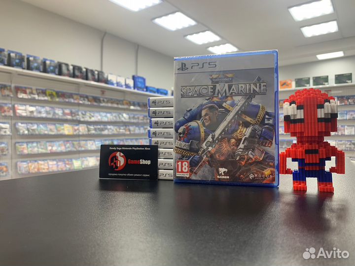 Диск Warhammer 40,000 Space Marine 2 PS5