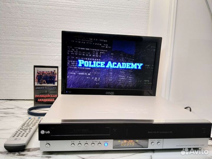 Рекордер LG DVR688 DVD Recorder+VCR Оцифровка VHS