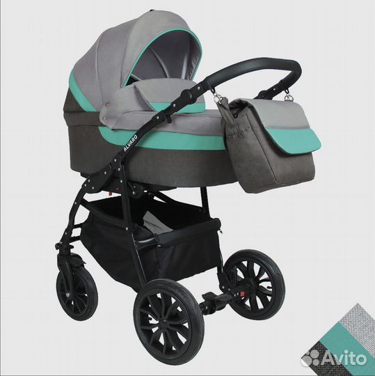 Коляска 2 в 1 Alis Alvaro