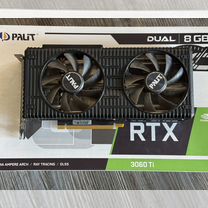 Видеокарта Palit GeForce RTX 3060 Ti 8gb Dual