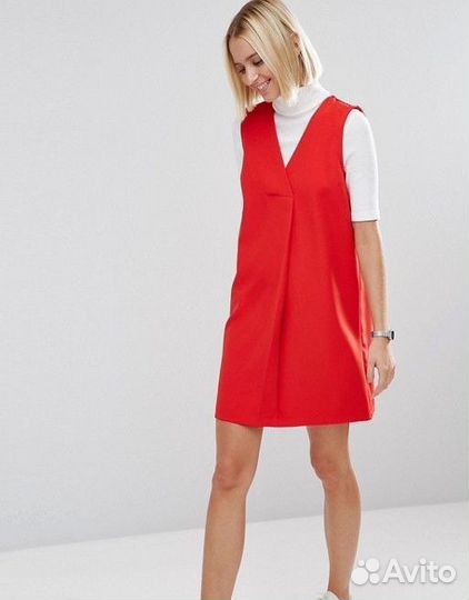 Платье ASOS красное