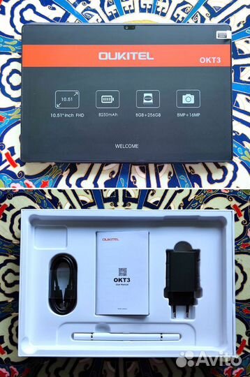 Oukitel OKT3 8/256 LTE +чехол, новый
